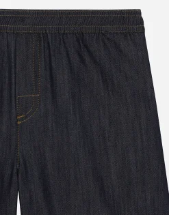 Denim shorts with DG logo