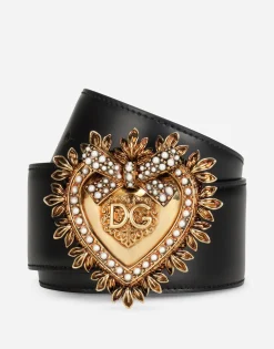 Devotion belt in lux leather