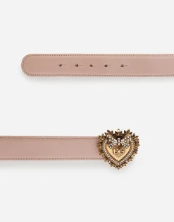 Devotion belt in lux leather