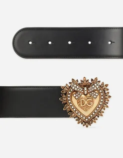 Devotion belt in lux leather