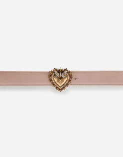 Devotion belt in lux leather