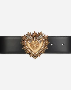 Devotion belt in lux leather