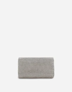DG logo bag in crystal mesh