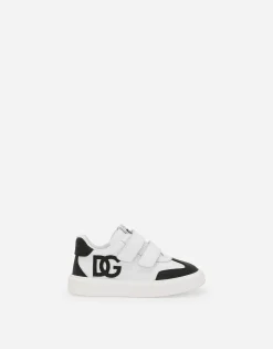 DG Original calfskin low-top sneakers with DG logo