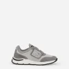 DG Running low-top sneakers in mesh and split leather