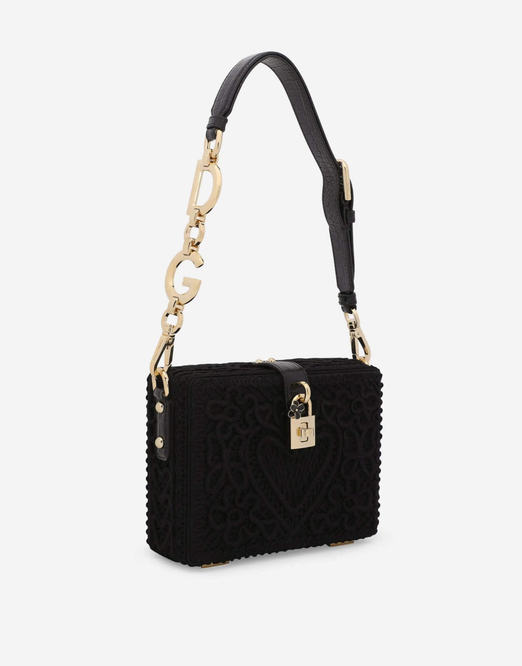Dolce Box bag with cordonetto detailing