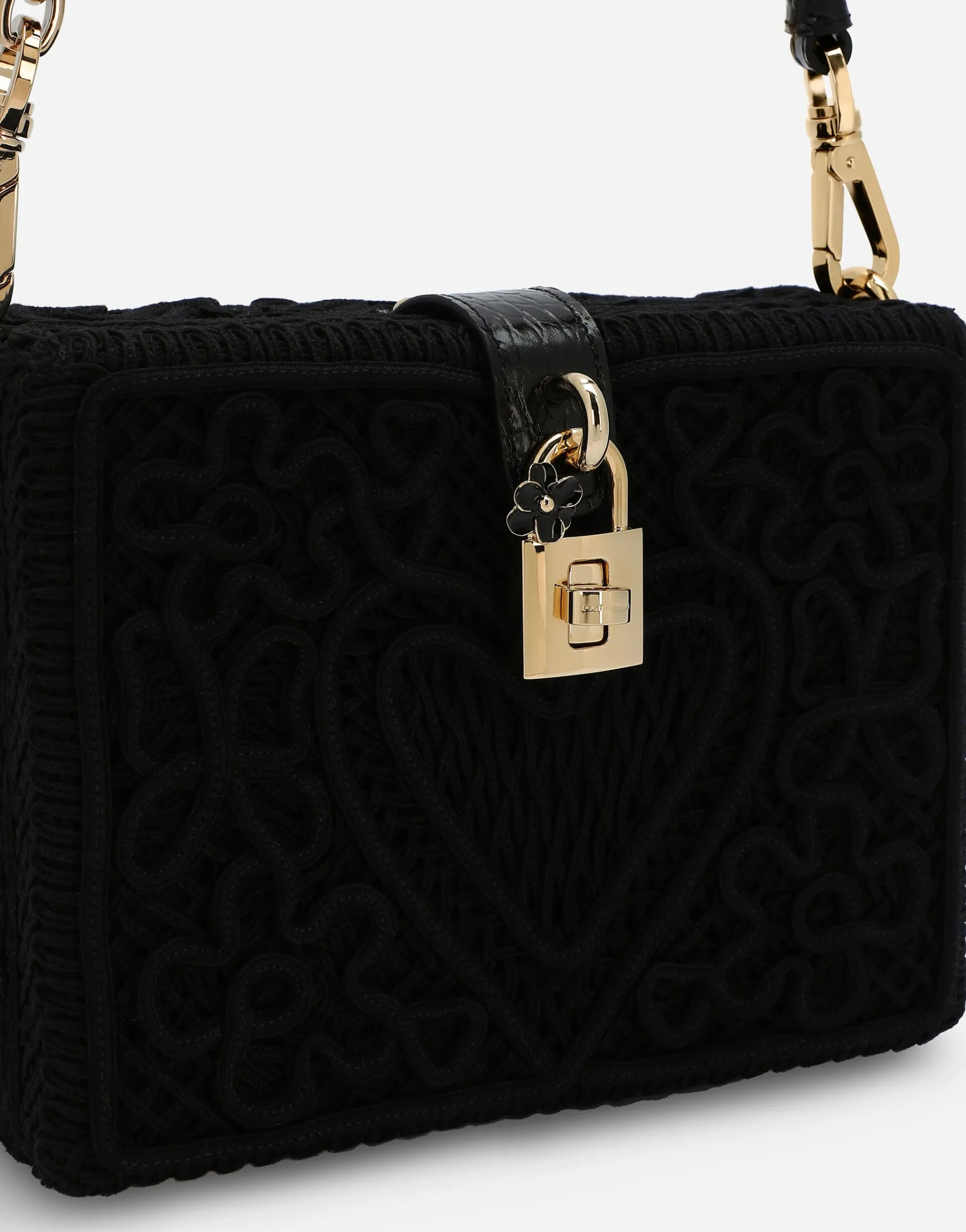Dolce Box bag with cordonetto detailing