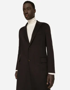 Double cashmere coat