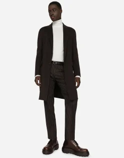 Double cashmere coat