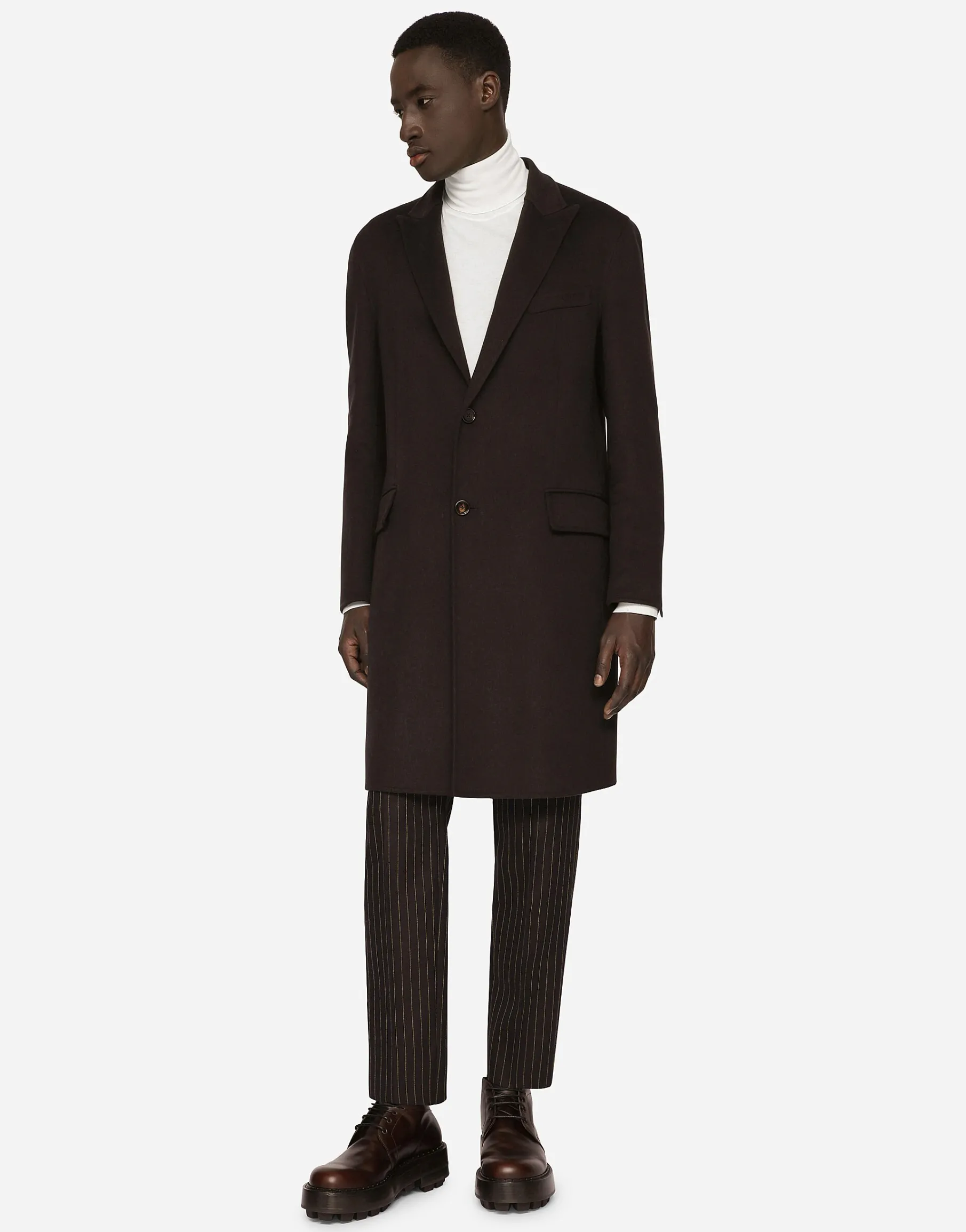 Double cashmere coat