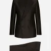 Double-breasted Sicilia-fit tuxedo suit with DG monogram