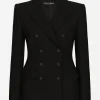 Double-breasted wool Dolce jacket with padded sides