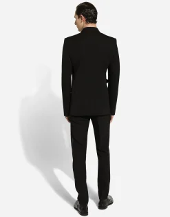Double-breasted wool jacket