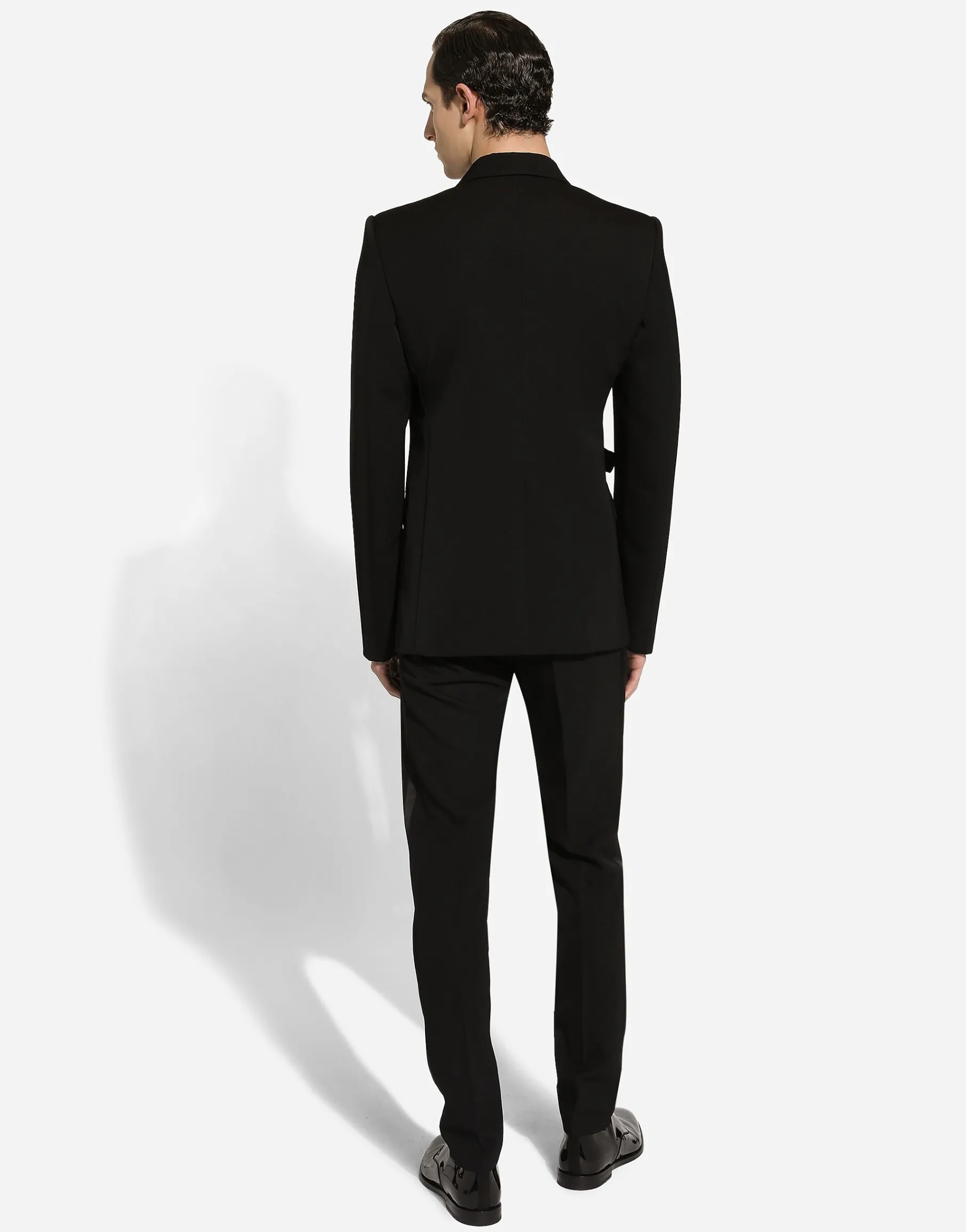 Double-breasted wool jacket