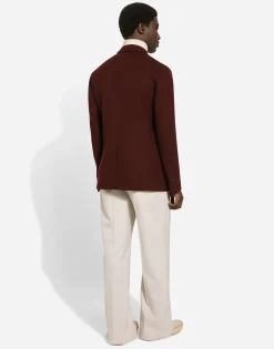 Double-breasted wool Portofino-fit jacket