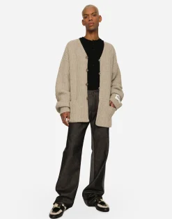Double-face denim and flannel pants