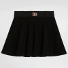 Double-face jersey skirt with DG logo