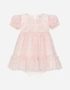 Dress with tulle bloomers
