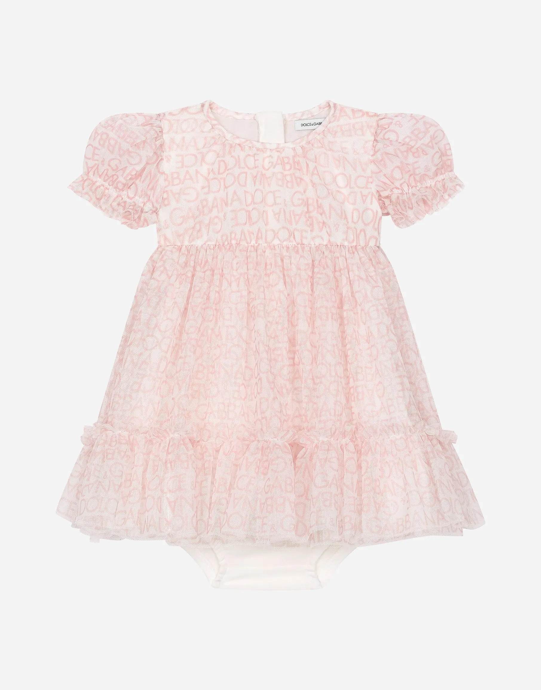 Dress with tulle bloomers