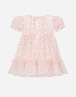 Dress with tulle bloomers