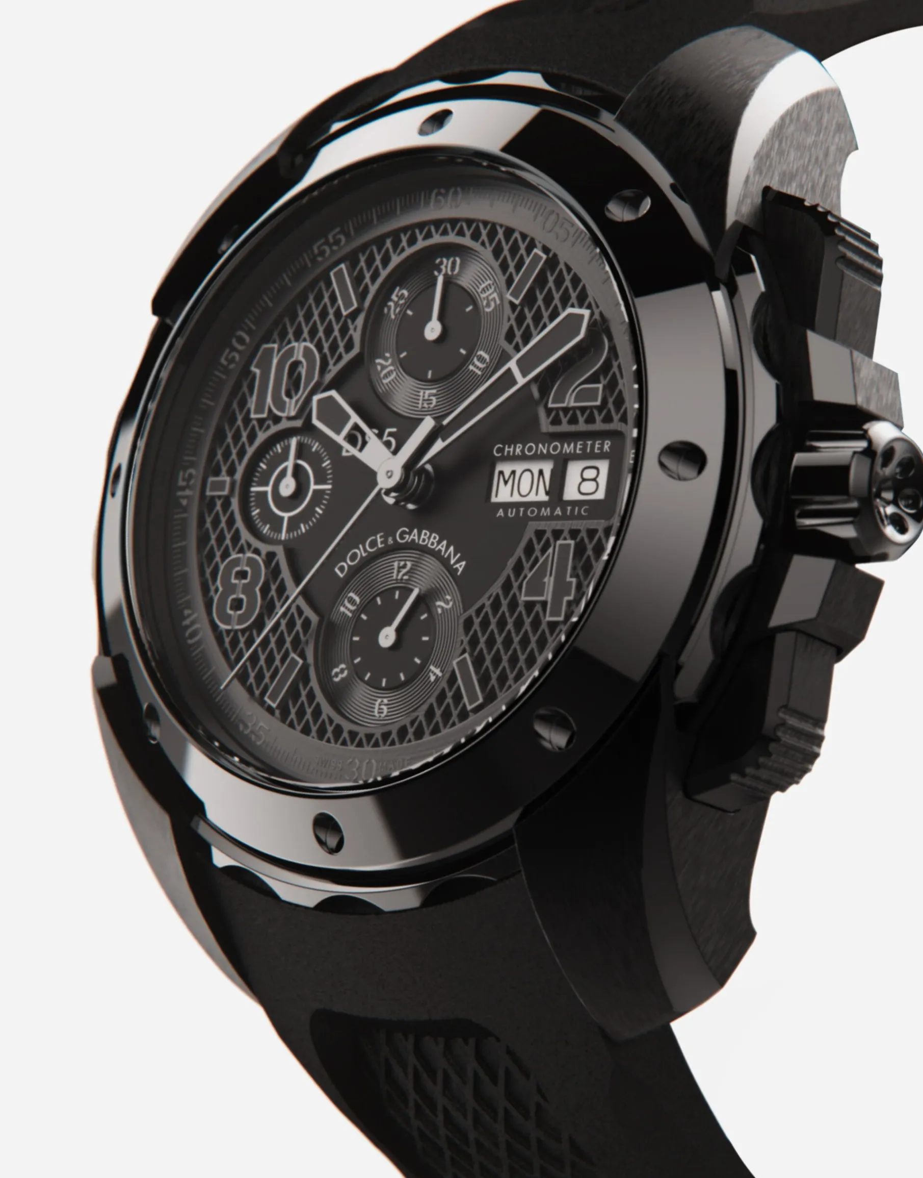 DS5 watch in steel with pvd coating