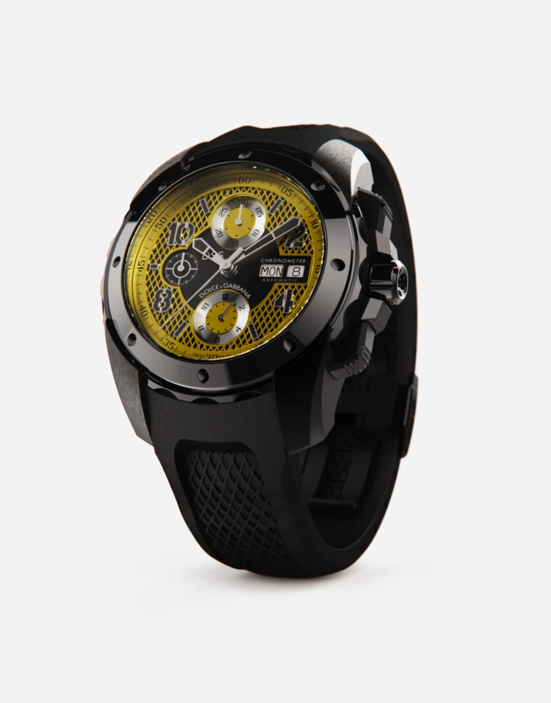 DS5 watch in steel with pvd coating