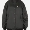 Duchesse jacket with branded plate