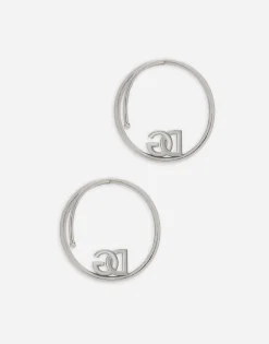 Ear cuff earrings with DG logo