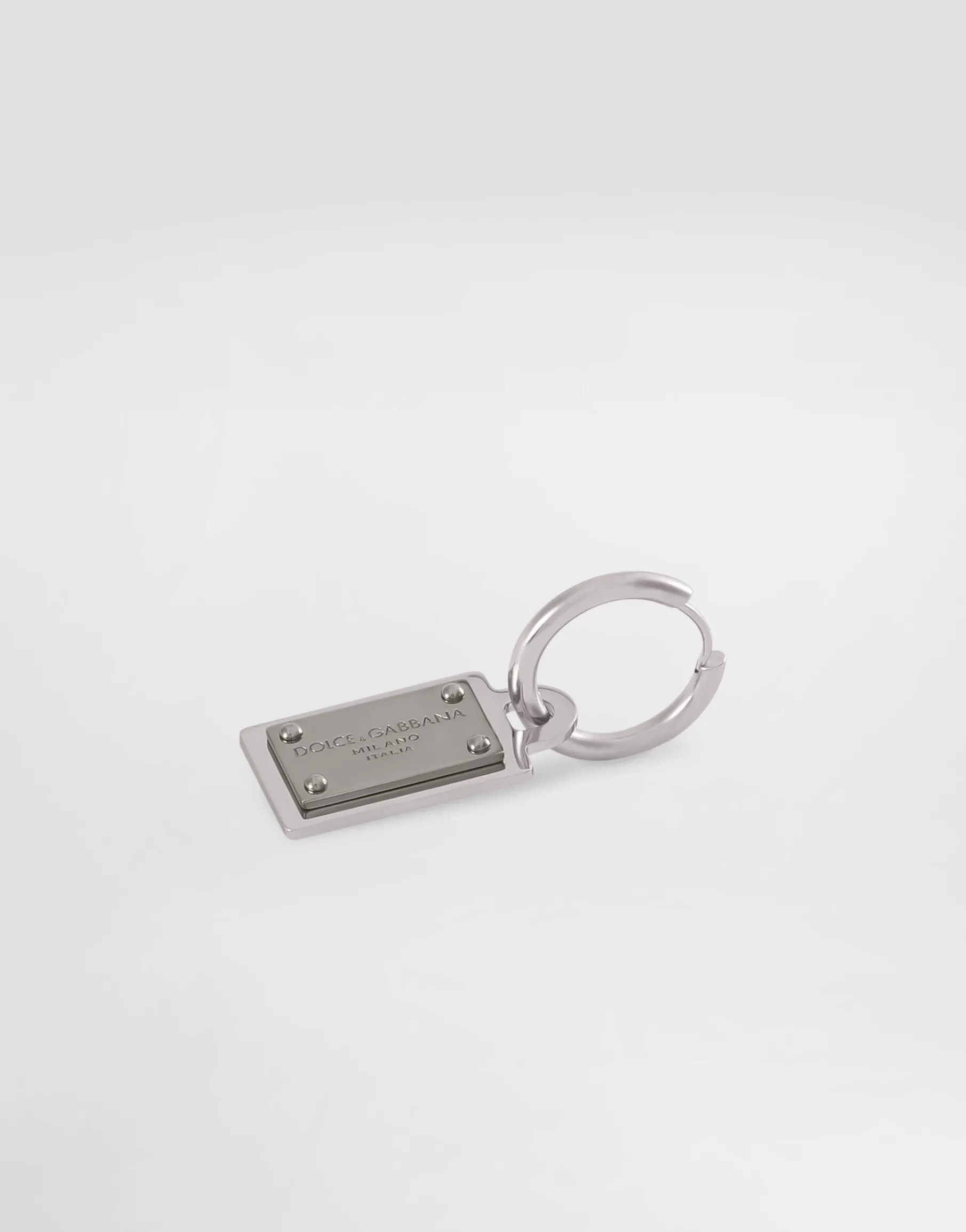 earrings with Dolce&Gabbana logo tag