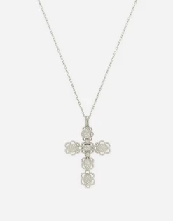 Easy Diamond pendant in white gold 18kt and diamonds pavé