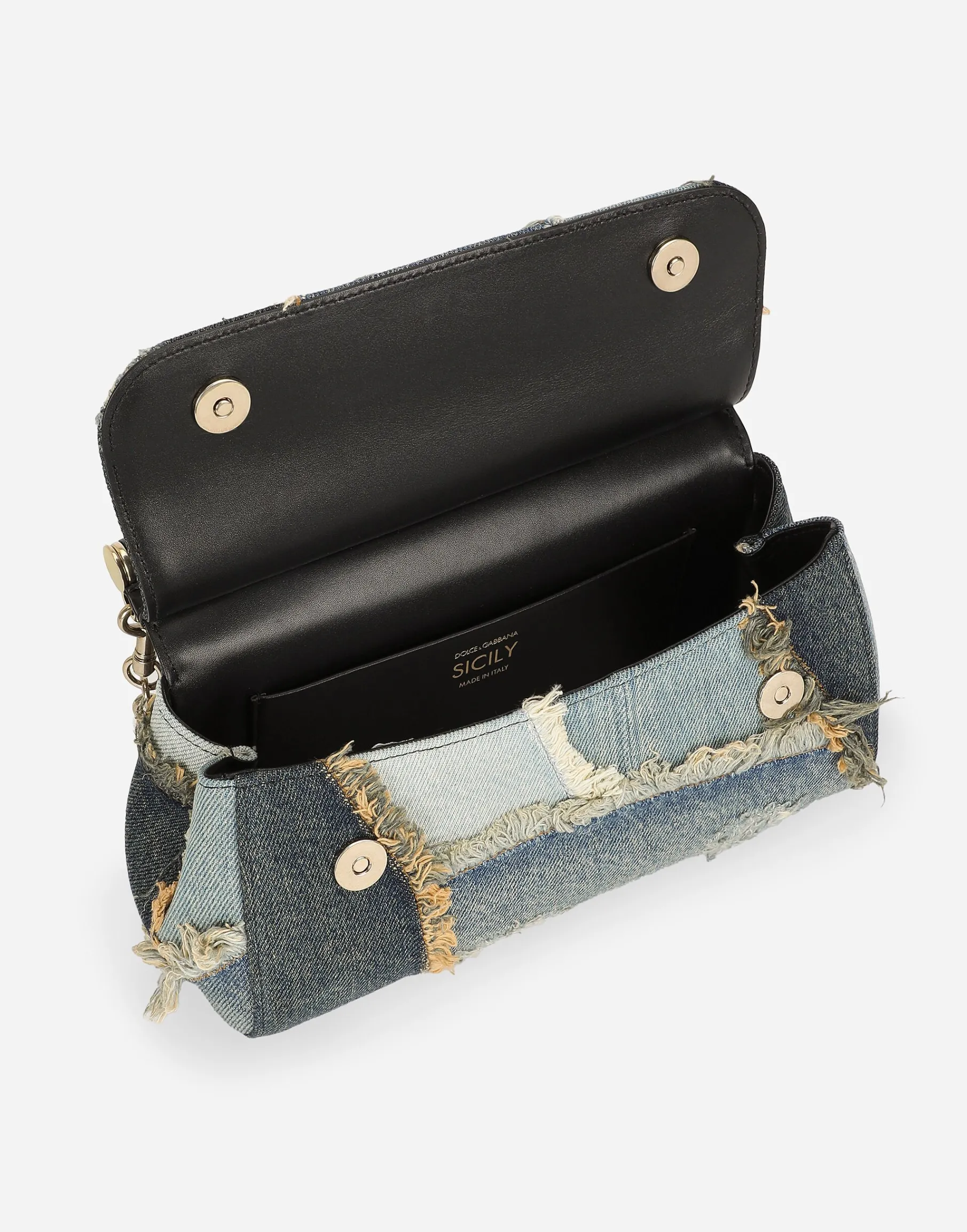 Elongated medium Sicily handbag