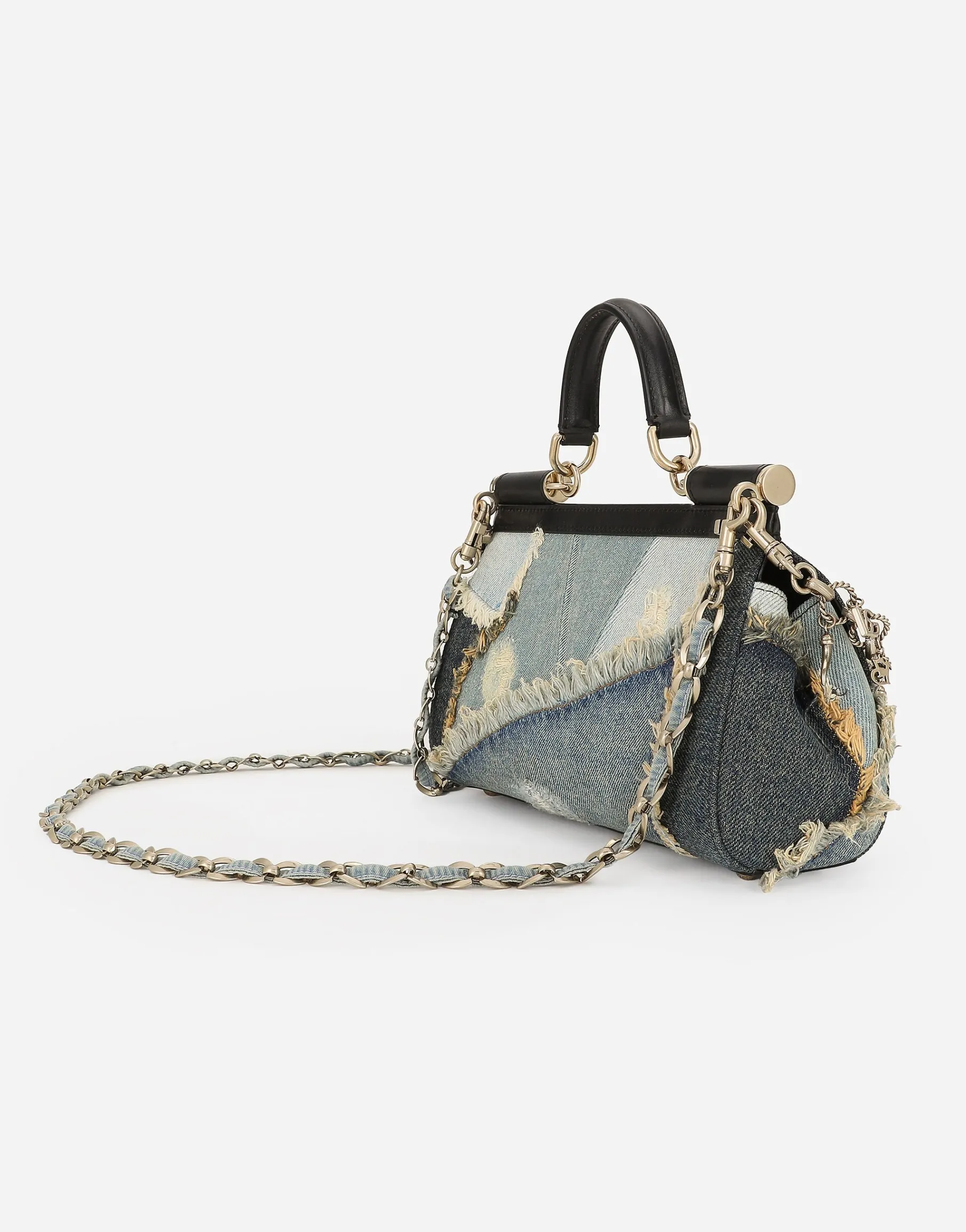 Elongated medium Sicily handbag