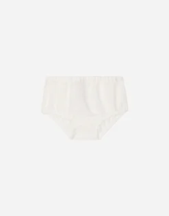 Empire-line embroidered chiffon christening dress with short sleeves