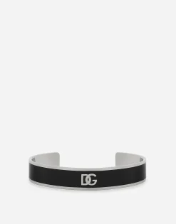 Enameled bracelet with DG logo