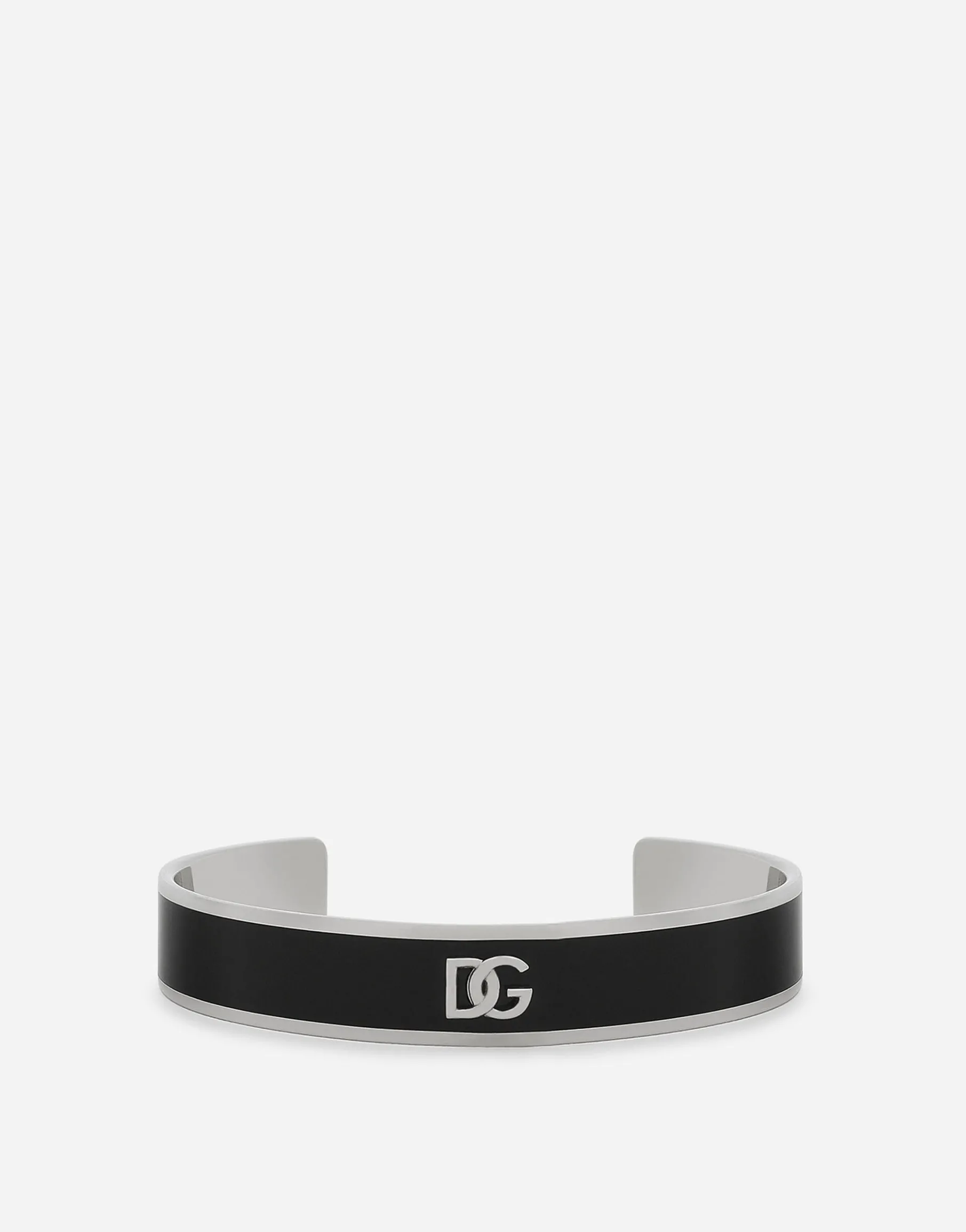 Enameled bracelet with DG logo