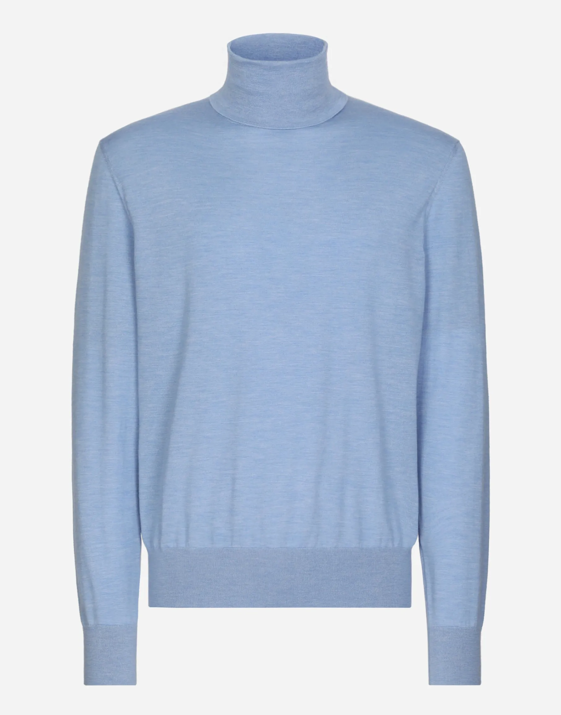 Extra-fine cashmere and silk turtleneck sweater