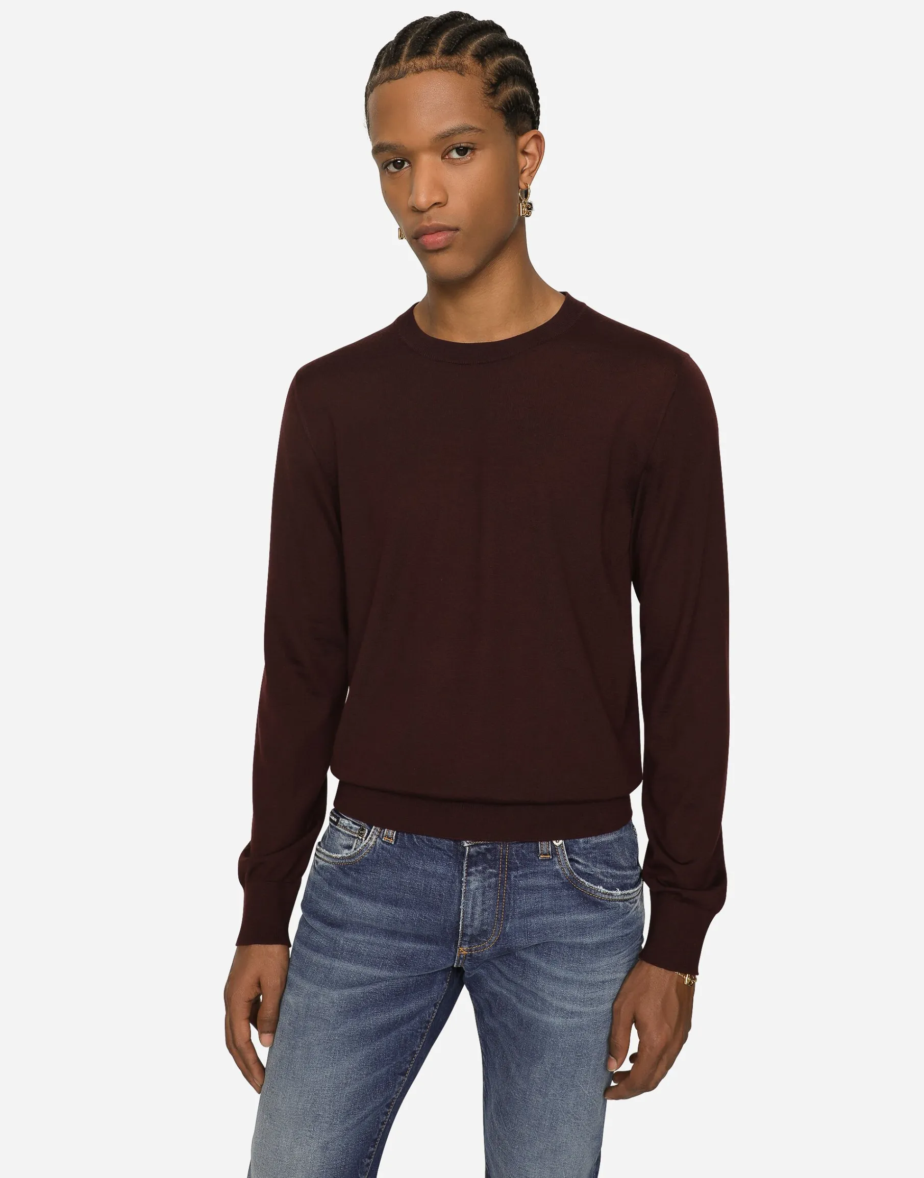 Extra-fine cashmere round-neck sweater