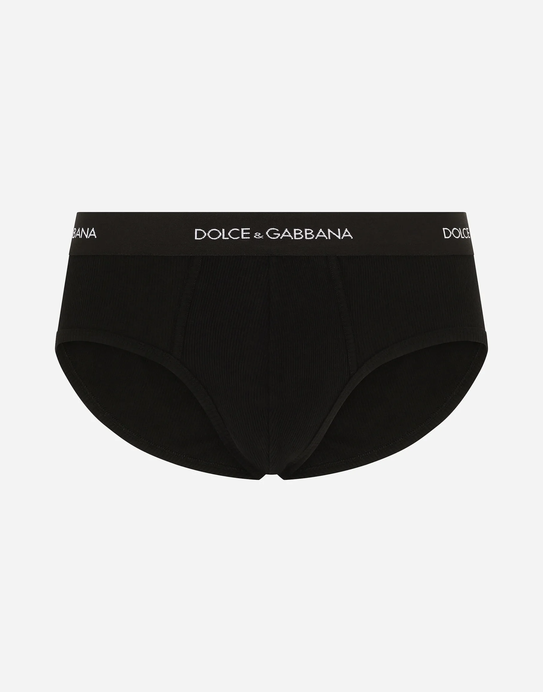 Fine-rib cotton Brando briefs