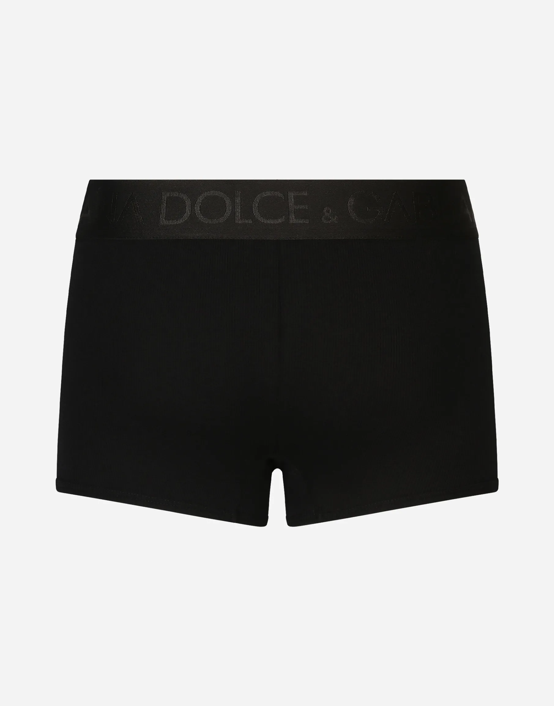 Fine-rib regular cotton boxers