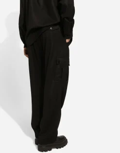 Flannel cargo pants