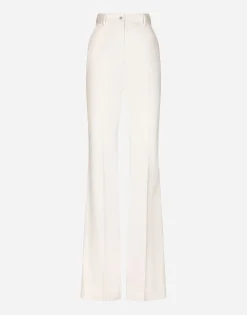 Flared drill pants