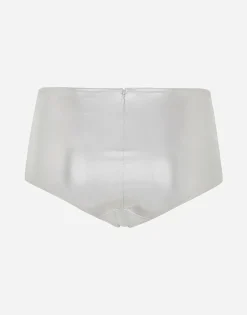 Foiled jersey low-rise panties