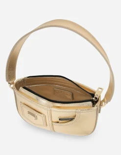 Foiled nappa leather DG Girlie handbag