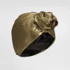 Foiled organzine turban