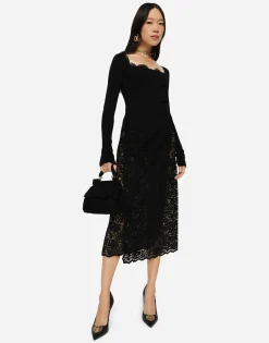 Full-fashioned viscose sweater