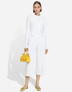 Gabardine culottes