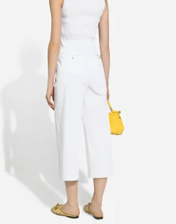 Gabardine culottes
