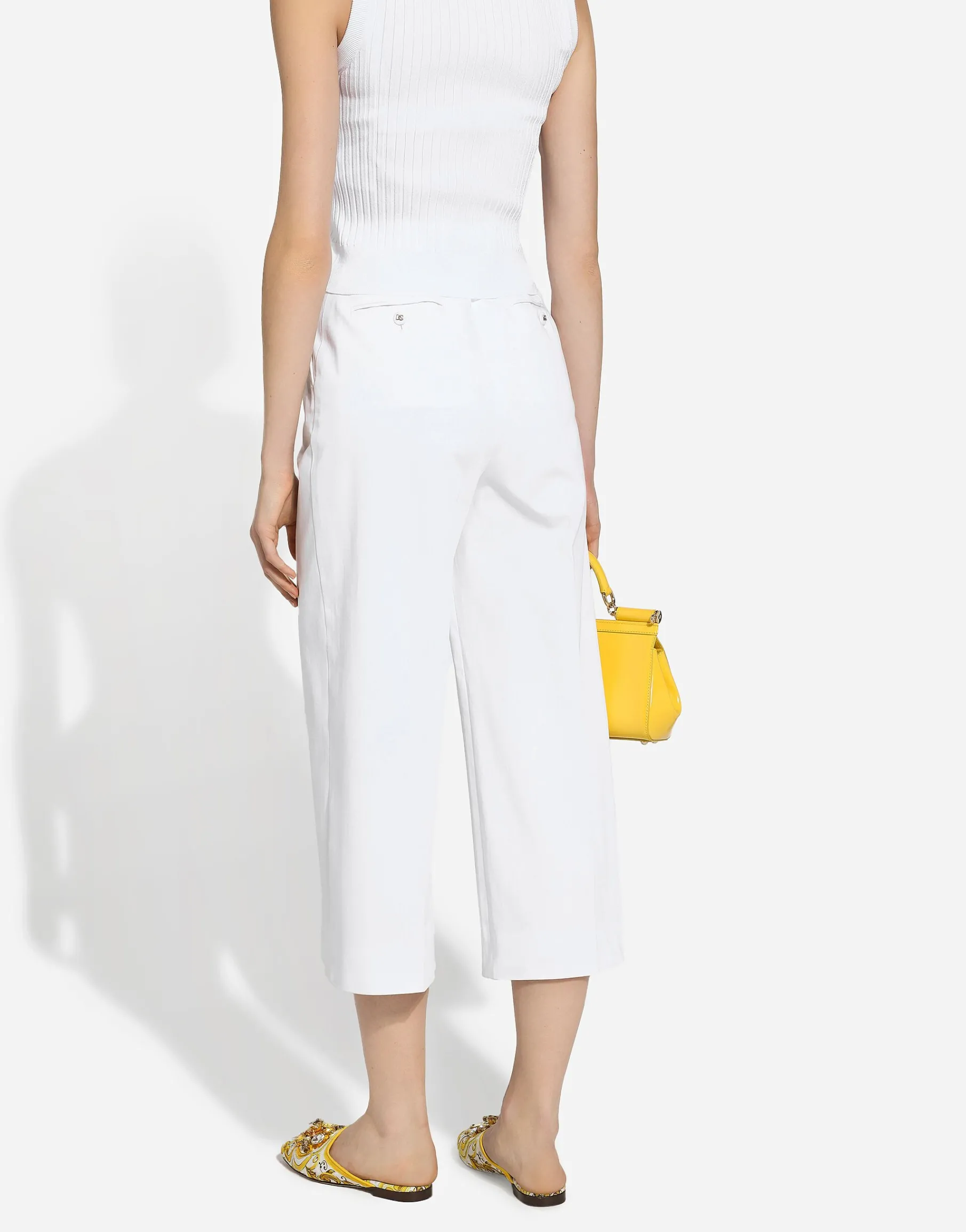 Gabardine culottes