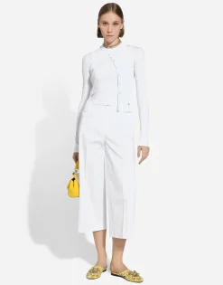 Gabardine culottes