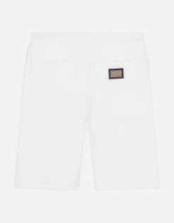 Gabardine shorts